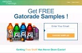 Sign Up Now For Free Gatorade Samples!