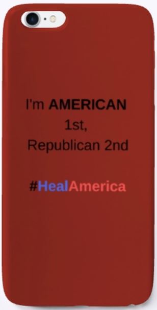 #HealAmerica: Red Republican Phone Case