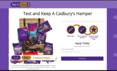 Test A Cadbury Hamper For Us, Then Keep It