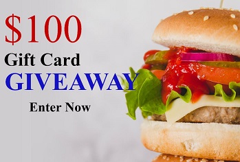 Burger King $100 Gift Card Giveaway