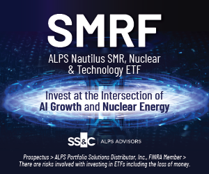 SMRF: ALPS Nautilus SMR, Nuclear & Technology ETF SMRF: ALPS Nautilus SMR, Nuclear & Technology ETF